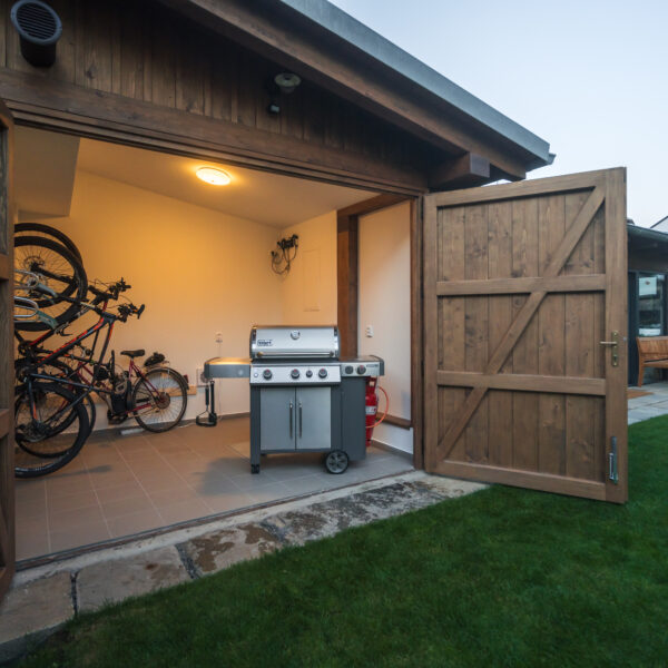 Bike and ski storage